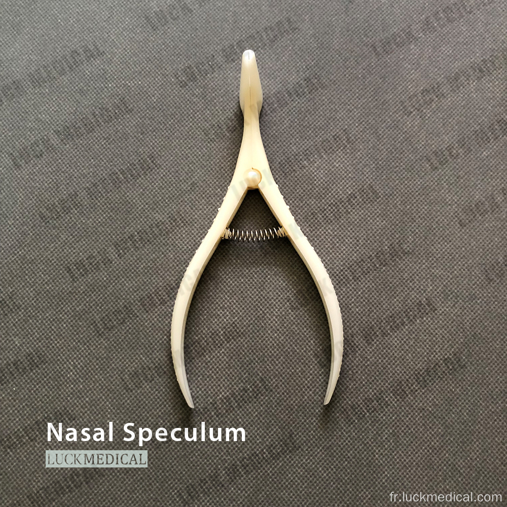 Speculum nasal en plastique jetable