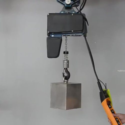 German technology European 500 kg upper electric chain hoist with electric trolley