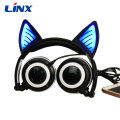 Handsfree On Ear Headphones Stereo Cat Headset
