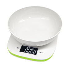 Wireless Nutritional Kitchen Scale with S/S Bowl - 5KG Capacity