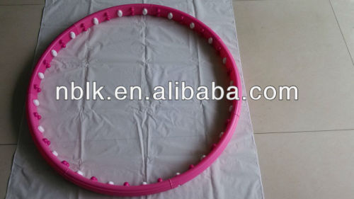 plastic sport magnetic massage ball hula hoops