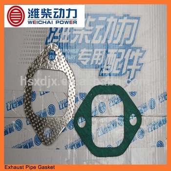 Exhaust pipe gasket,for construction machinery engine parts, Weichai engine parts,exhaust pipe gasket