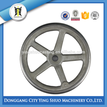 OEM investment casting/high precision stainless steel hand wheel casting