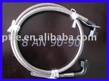 PTFE stainless steel braided hose assembly
