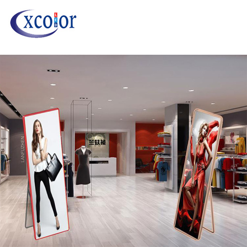 2018 Hd Poster Advertising P2 Led Display Stand
