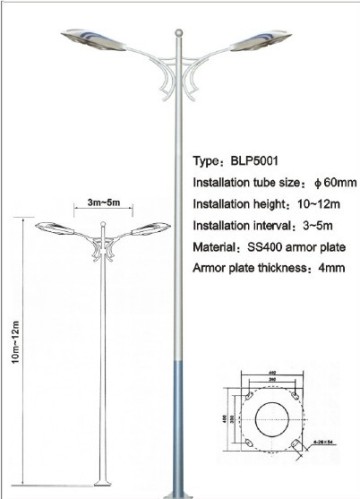 Roadway Lighting Pole (BLP5001)