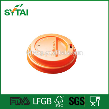 Wholesale biodegradable plastic coffee cup lids