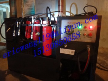 extinguisher nitrogen filling machine@fire extinguisher N2 filler@fire extinguisher pressure testing machine