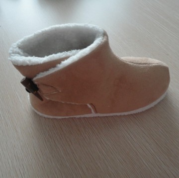 Fashionable Lady Popular Cotton Boot Slipper