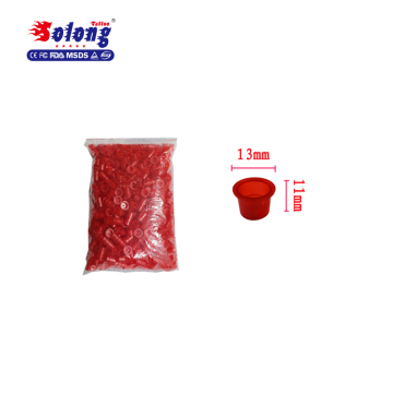Solong Tattoo Small Size 1000 pcs Tattoo Ink Cups Plastic Caps popular plastic tattoo ink cup