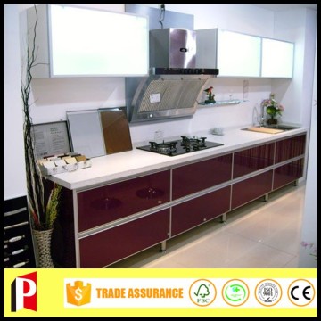 Economical and practical marble top kitchen cabinet