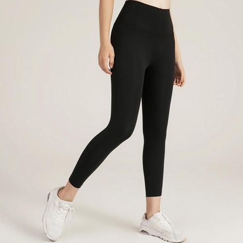 Leggings da yoga da corsa per il controllo della pancia da donna