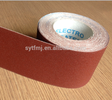 polishing abrasives for flexible hand use emery cloth roll in sia abrasives