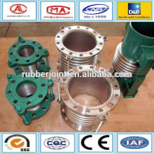 Circular flange connection steel corrugated compensator