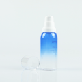 Lotion cosmétique petg en plastique à changement de couleur progressif 250 ml