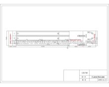 XIMA Bowling Equipment 3 lanes drawing