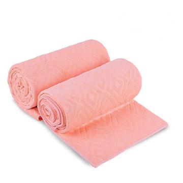 100% Microfiber jacquard pattern towels