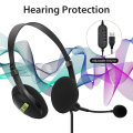 USB Headset with Microphone for Laptop PC Headset