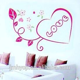2014 customized popular decorative wall sticker