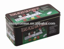 200pcs Poker Set in Tin box