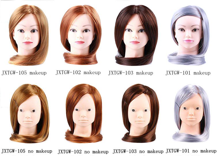 Hot sell wholesale cheap wig model head disc hair braided practice head wig head model synthetic wig hair model