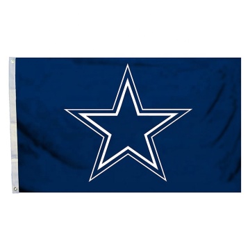 new products custom printed polyester dallas cowboys flag