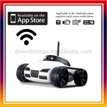 RC Tank with Camera, WIFI Control RC Tank, Mini WIFI IPhone Control Tank Real Time Transmission