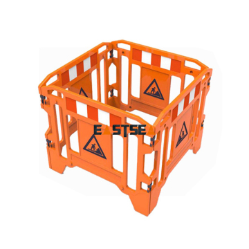 Portable PE Plastic Road Gate Work fence Barrier