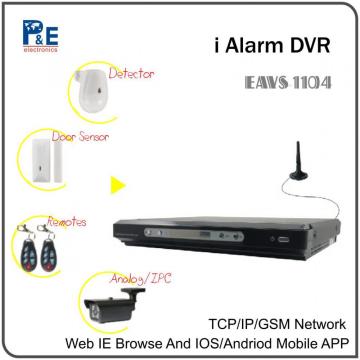 i Alarm H.264 DVR/NVR System, TCP/IP GSM Monitoring Surveillence,