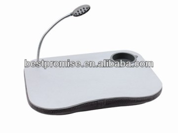 portable laptop tray with LED light, Lap Tray, lap desk laptop tray,laptop tray with cushion