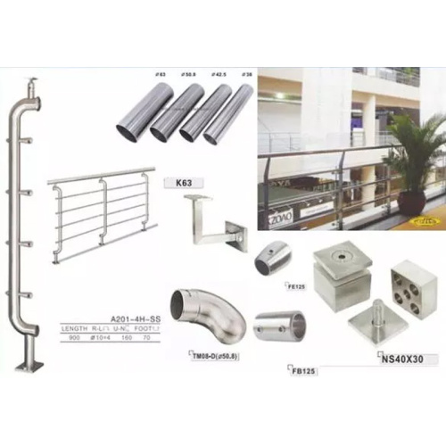 Handrail RVS Fix Fitting