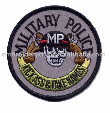 Embroidered Military  Patch
