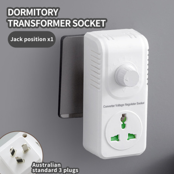 1100W-4000W Portable Voltage Converter with Universal Plug Adapter for Travel