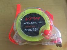 7.5m/25ft Stainless Steel Transparent Measuring Tape