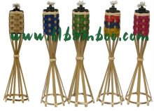 Bamboo table torch (HL-BT15)