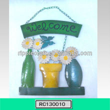 Decorative metal wall plaque