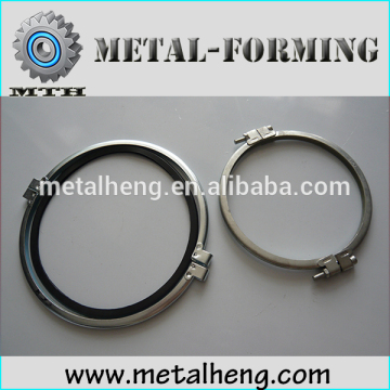 tube clamps ventilation ducting clamps