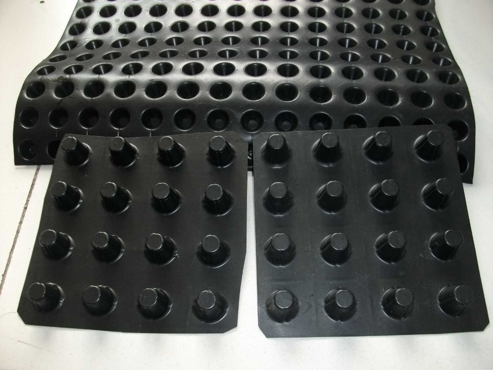 LUKE drain drainage sheet mat/plastic drainage matting