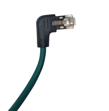 Cat5E Shielded Right Angle Patch Cable