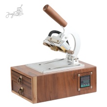 Customized Gold Foil Stamping Machine for Leather Key Rings in Maine