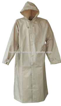 nylon raincoat with coating