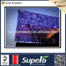 Printed color window glass building glass