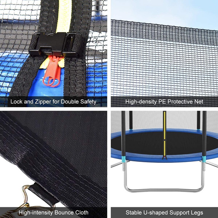 Parque de trampolim ao ar livre Outdoor Trampoline Park
