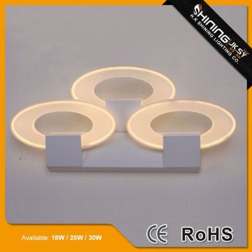 Manufacturer professional aluminum led lighting fixture wall mounted