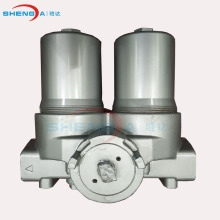 lubricant system duplex inline oil filter