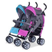EN1888:2012 standard twin stroller,double stroller,side by side stroller