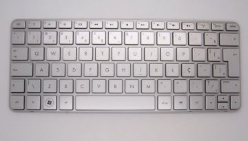 Hp Mini 210 Laptop Keyboard Replacement Silver Color