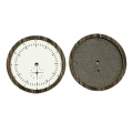 Stone and wood mixed watch dial