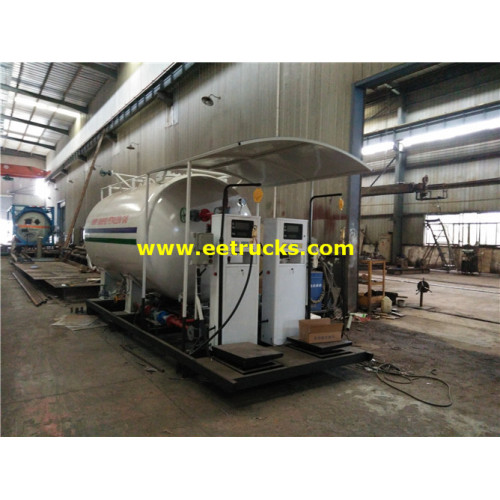 5tons Mobile Gas Skid Plants