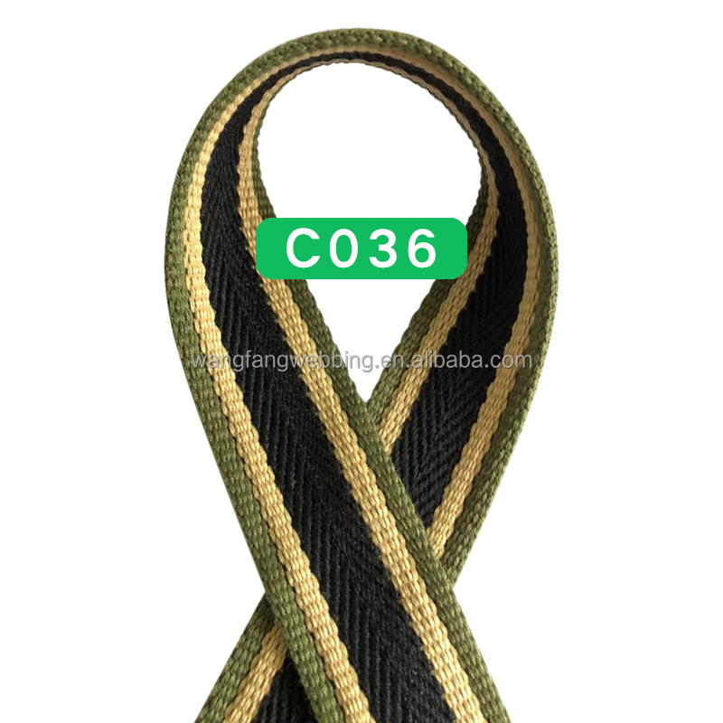 32mm Widecustom Cotton Polyester Webbing Straps